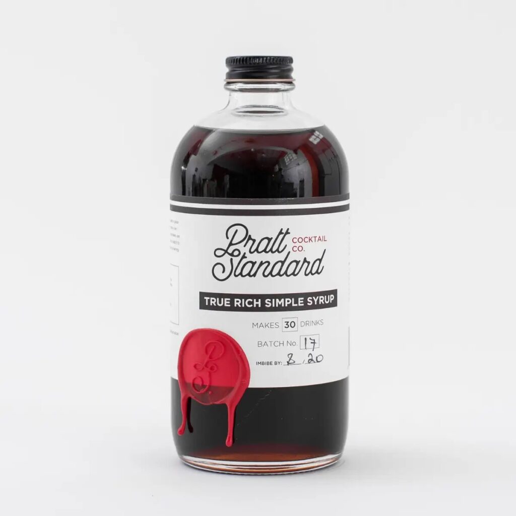 true rich simple syrup cocktail syrup