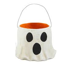 mudpie ghost treat bucket large