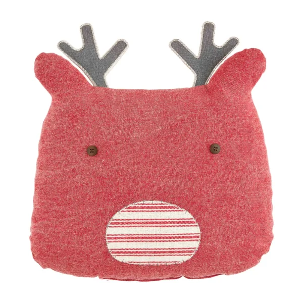 mudpie reindeer pillow