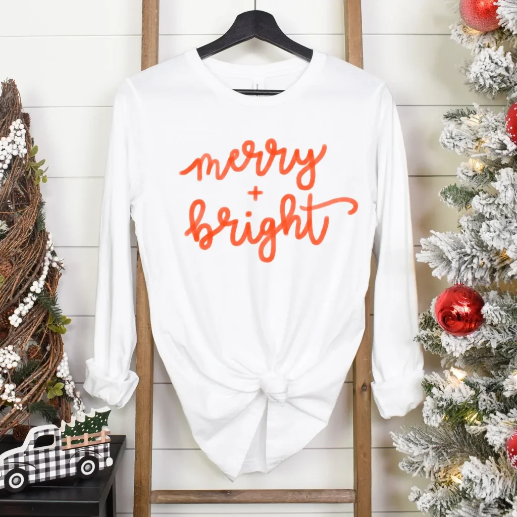 christmas long sleeve t shirt